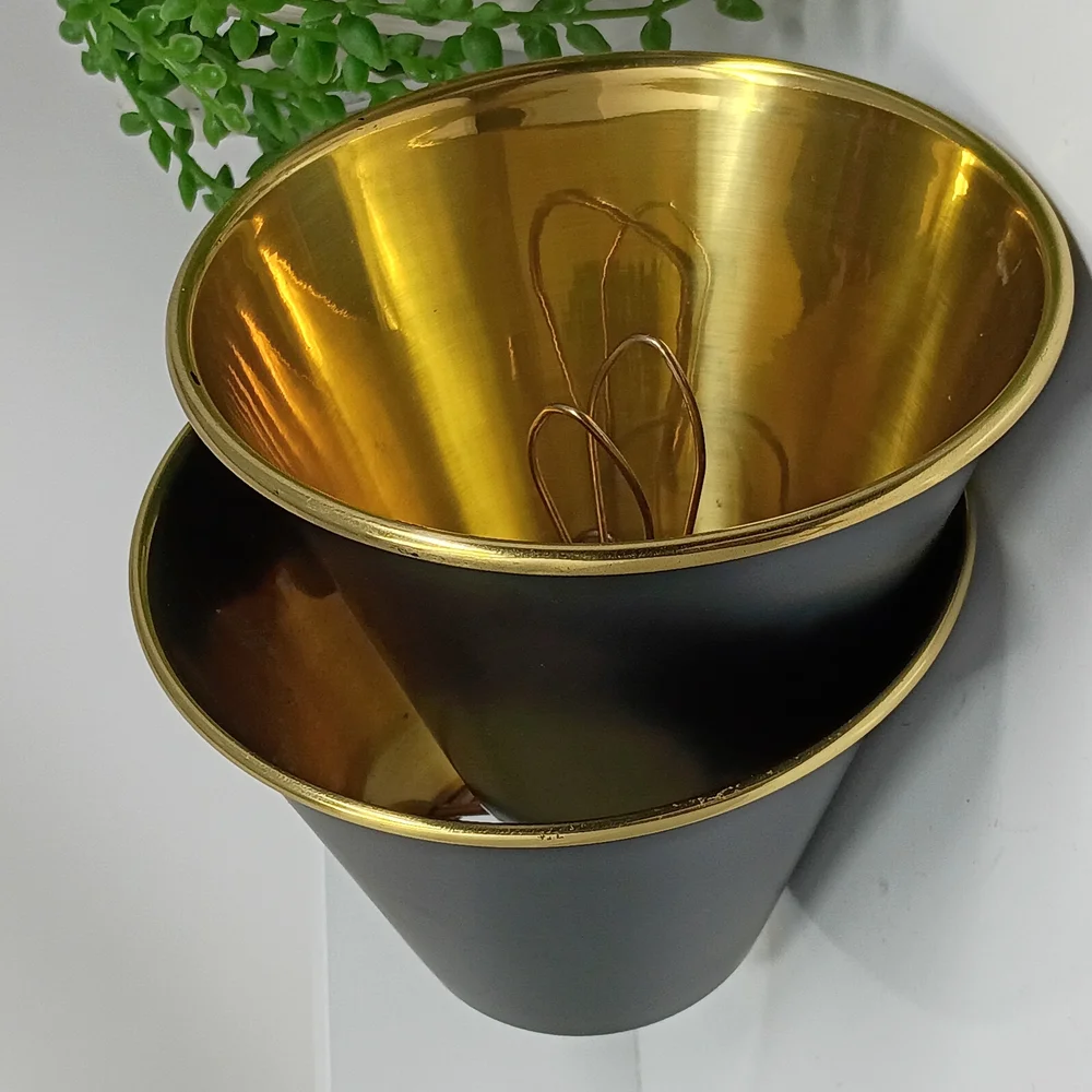 Black and Gold Lampshade